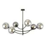 Emibig Taklampa Hunter Stål Svart | Passande för 6x E14 - Max 10W