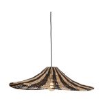 Good&Mojo Pendellampa Cuzco Jute Svart/Natural | Passande för 1x E27 
