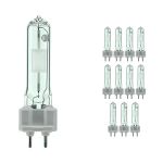 Flerpack 12x Philips MASTERColour G12 CDM-T 150W - 942 Kallvit | Bästa färgåtergivning