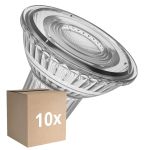 Flerpack 10x Ledvance LED Spot GU10 PAR16 6.1W 575lm 36D - 940 Kallvit | Bästa Färgåtergivning - Dimbar - Ersättare 80W