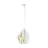 Eglo Pendellampa Carlton 1 Stål Vit Guld | IP20 - Passande för 1x E27 
